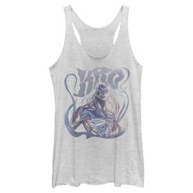 Marvel Eternals Kro Smokey Profile Junior Tri Blend Tank White Heather Kadın Atlet