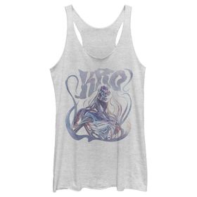 Marvel Eternals Kro Smokey Profile Junior Tri Blend Tank White Heather Kadın Atlet