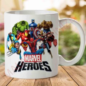 Marvel Heroes Baskılı Kupa Bardak