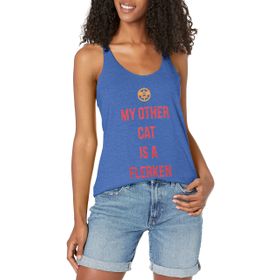 Marvel Kedi Kadın Askılı Royal Blue Heather Kadın Atlet