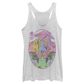 Marvel Klasik Dora Milaje Racerback White Heather Kadın Atlet