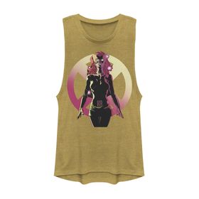 Marvel Klasik Enemy Mind Kolsuz Gold Heather Kadın Atlet