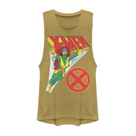 Marvel Klasik Grey Flight Kolsuz Gold Heather Kadın Atlet