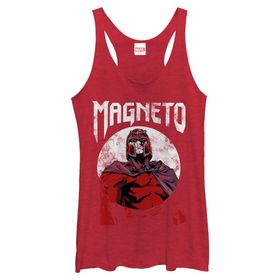 Marvel Klasik Magento Poses Racerback Red Heather Kadın Atlet