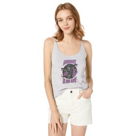 Marvel Klasik Morbius Vampir Racerback White Heather Kadın Atlet