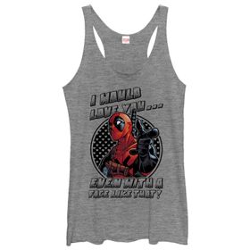 Marvel Klasik Not So Ugly Askılı Gray Heather Kadın Atlet