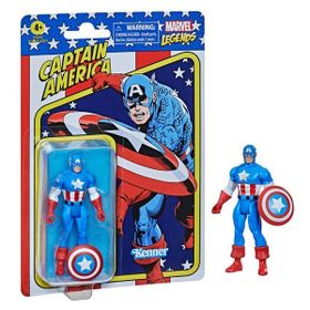 Marvel Legends Captain America Retro Aksiyon Figürleri