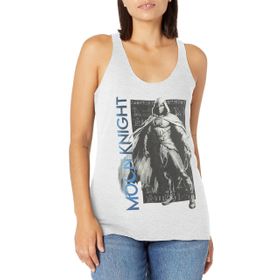 Marvel Moon Knight Racerback White Heather Kadın Atlet