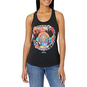 Marvel Multiverse of Madness Dr Strange Circle Rozet Racerback Black Kadın Atlet