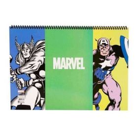 Marvel Seri 2 25x35 15 Yp Spiralli Resim Defteri