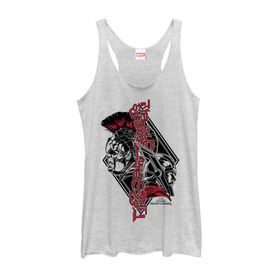 Marvel Thor Hulk Color Pop Askılı White Heather Kadın Atlet