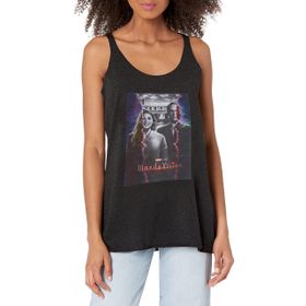 Marvel Wandavision Teaser Poster Racerback Black Heather Kadın Atlet