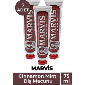 Marvis Cinnamon Mint 3x85 ml Diş Macunu
