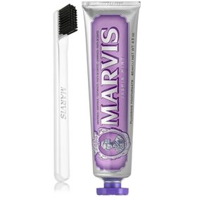 Marvis Jasmin Mint Beyazlatıcı Diş Macunu 85 ml ve White Soft Diş Fırçası