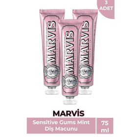 Marvis Sensitive Gums Mint 3x75 ml Diş Macunu