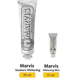 Marvis Smokers Whitening Mint 85 ml + Whitening Mint 10 ml Diş Macunu