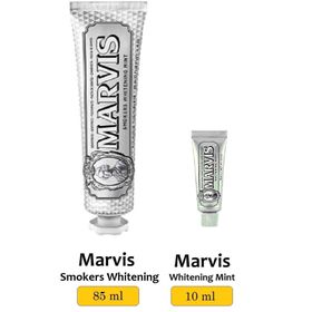 Marvis Smokers Whitening Mint 85 ml + Whitening Mint 10 ml Diş Macunu
