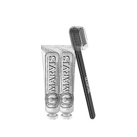 Marvis Whitening Mint Diş Macunu 85 ml 2 Adet ve Diş Fırçası