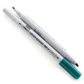 Marvy 04 Green Fırça Uçlu Marker Kalem