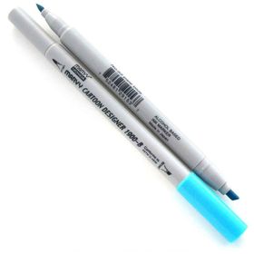 Marvy 053 Pale Blue Fırça Uçlu Marker Kalem