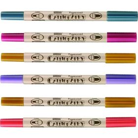 Marvy 1 2.0-3.5 mm Calligraphy Çift Uçlu Kaligrafi Seti