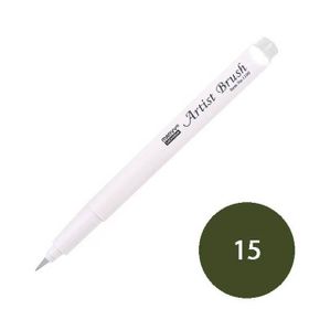 Marvy 1100-15 Zeytin Yeşili Brush Pen Fırça Kalem