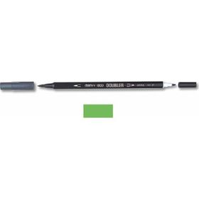 Marvy 1800-11 Açık Yeşil Çift Uçlu Brush Pen Fırça Kalem