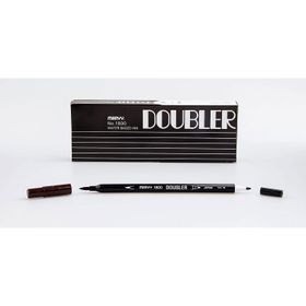 Marvy 1800-18 Brush Pen Çift Uçlu Durk Brown Fırça Kalem