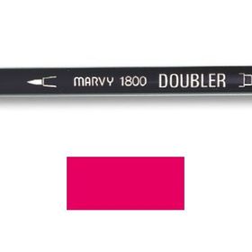 Marvy 1800-19 Kızıl Çift Uçlu Brush Pen Fırça Kalem