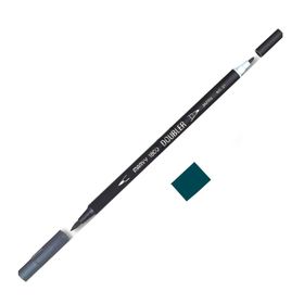 Marvy 1800-25 Brush Pen Çift Uçlu Bottle Green Fırça Kalem