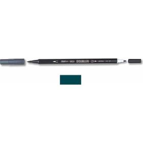 Marvy 1800-25 Şişe Yeşili Çift Uçlu Brush Pen Fırça Kalem