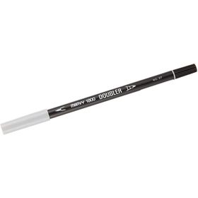 Marvy 1800-37 Açık Gri Çift Uçlu Brush Pen Fırça Kalem