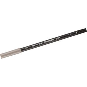 Marvy 1800-40 Füme Çift Uçlu Brush Pen Fırça Kalem