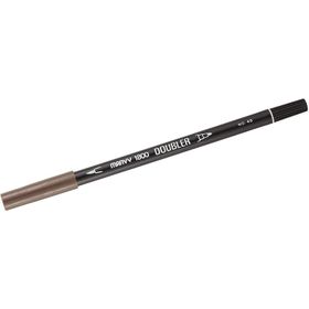Marvy 1800-45 Sepya Çift Uçlu Brush Pen Fırça Kalem