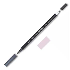 Marvy 1800-81 Brush Pen Çift Uçlu Pale Mauve Fırça Kalem
