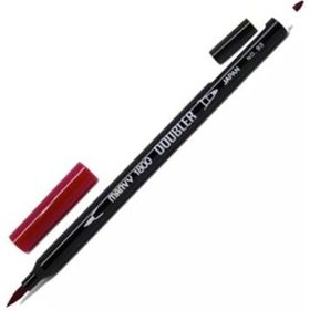 Marvy 1800-93 Patlıcan Çift Uçlu Brush Pen Fırça Kalem