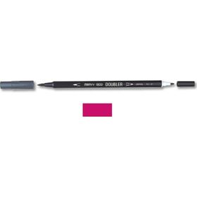 Marvy 1800-94 Brush Pen Çift Uçlu Scarlet Fırça Kalem