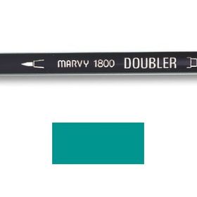 Marvy 1800-98 Zümrüt Çift Uçlu Brush Pen Fırça Kalem