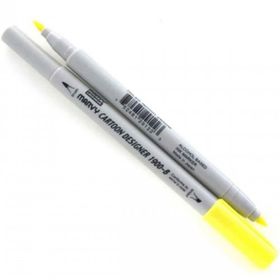 Marvy 1900B-S-22 Limon Sarısı Grafik Markör Kalem