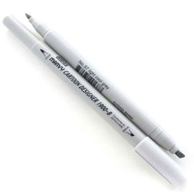 Marvy 1900B-S-37 Light Cool Grey Grafik Markör Kalem