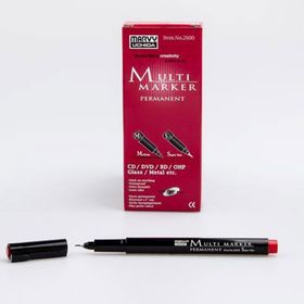 Marvy 2600S-3 Mavi 12'li Asetat Kalemi