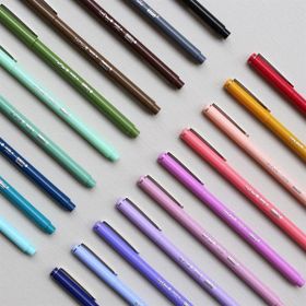Marvy Le Pen 4300 Extra Fine Peppermint Metal Klips 0.3 mm Keçe Uçlu Kalem