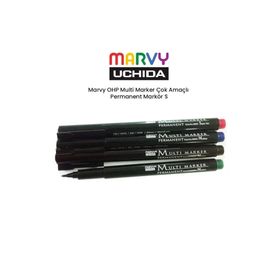 Marvy Ohp Multi S Marker Çok Amaçlı Permanent Markör