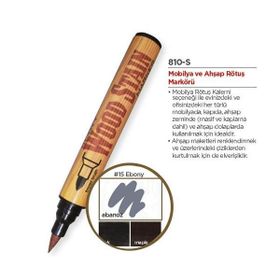 Marvy Wood Stain Ahşap Abanoz Ebony Rötuş Kalemi