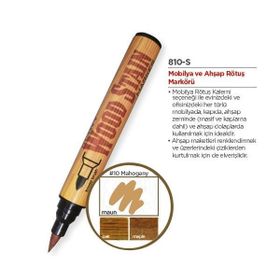 Marvy Wood Stain Maun Mahogany Ahşap Rötuş Kalemi