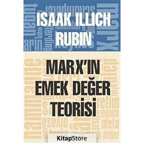 MARXIN EMEK DEĞER TEORISI - ISAAK ILLICH RUBIN