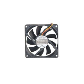 Marxlow 80x80x15 mm 12 V DC 3 Pin Plastik Kasa Fanı