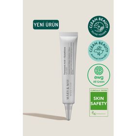 Mary&May Tranexamic Acid+Glutathion Koyu Halka Karşıtı Aydınlatıcı 12 gr Göz Çevresi Kremi