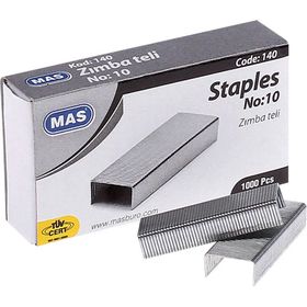 Mas 140 1000'li No:10 Beyaz Zımba Teli