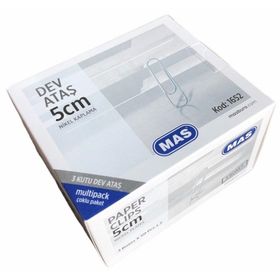 Mas 1652 Multipack Standart Nikel Kaplı 5 cm 3 x 50 = 150 Adet Dev Ataş